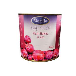 Marillo Select Produce Plum Halves In Juice