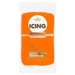 Morrisons Ready To Roll Orange Icing