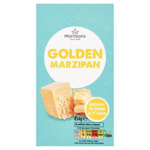 Morrisons Golden Marzipan