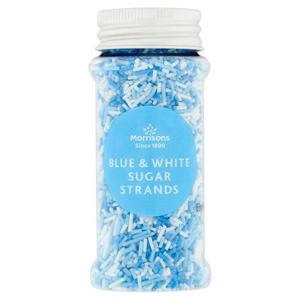 Morrisons Blue & White Sugar Strands