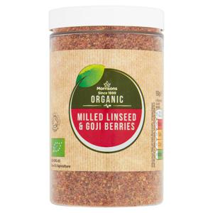 Morrisons Organic Milled Linseeds & Goji Seeds