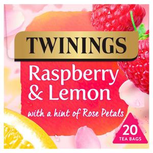 Twinings Raspberry & Lemon 20 Tea Bags