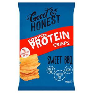 Good & Honest Popped Protein Crisps Sweet BBQ