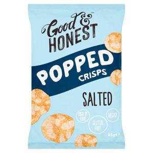 Good & Honest Popped Crisps Salted