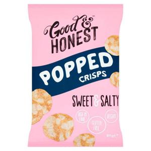 Good & Honest Popped Crisps Sweet & Salty