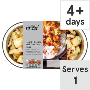 Tesco Finest Roast Chicken & Pancetta Bake 400G