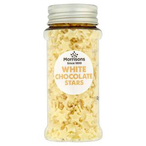 Morrisons White Chocolate Stars Sprinkle