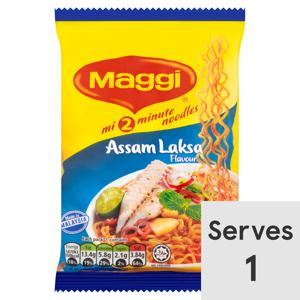 Maggi 2 Minute Assam Laksa Noodles 78G