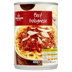 Morrisons Beef Bolognese