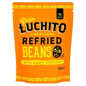 Gran Luchito Mexican Refried Beans With Smoky Chipotle