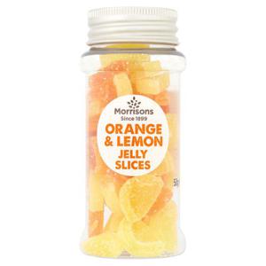 Morrisons Orange And Lemon Slices Sprinkles