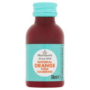 Morrisons Orange Colouring