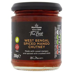 Morrisons The Best Bengal Spiced Mango Chutney