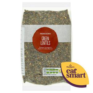 Morrisons Wholefoods Green Lentils