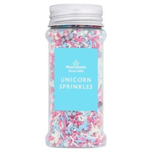 Morrisons Unicorn Sprinkles Cake Decorations