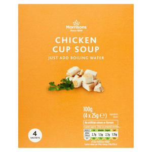 Morrisons Chicken Cup Soup 4 Sachets