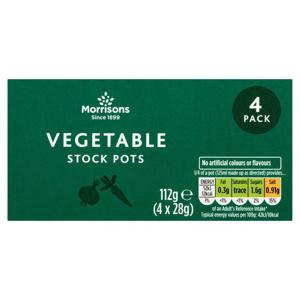 Morrisons Vegetable Stock Pots