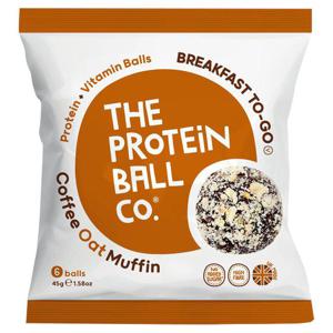 The Protein Ball Co. Coffee Oat Muffin Breakfast To Go