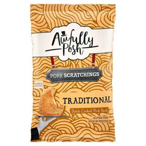 Awfully Posh Pork Scratchings Traditional