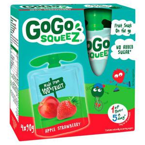 Go Go Squeez Fruit Snack Apple Strawberry