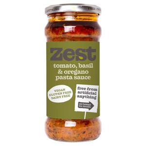 Zest Tomato, Basil & Oregano Pasta Sauce