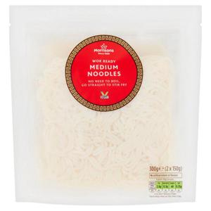 Morrisons Wok Ready Medium Noodles