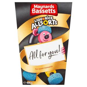 Maynards Bassetts Liquorice Allsorts Sweets Carton