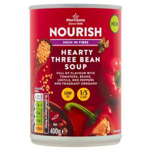 Morrisons Tomato & Three Bean Soup