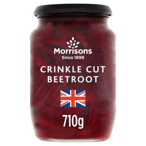 Morrisons Crinkle Cut Beetroot (710g)