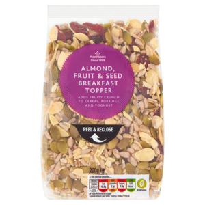 Morrisons Almond, Fruit & Seed Porridge Breakfast Topper