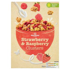 Morrisons Strawberry & Raspberry Clusters