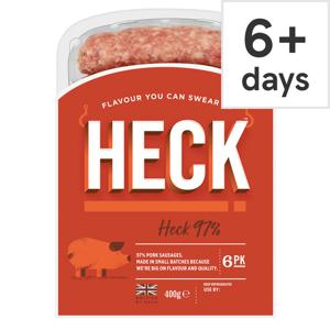 Heck 6 97% Pork Sausages 400G