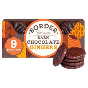 Border Dark Chocolate Gingers