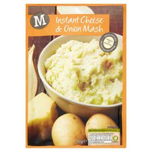 Morrisons Instant Cheese & Onion Mash