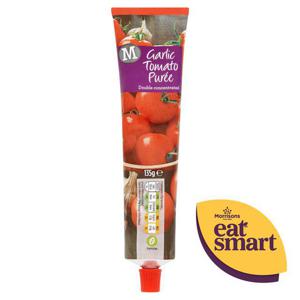 Morrisons Tomato Puree with Garlic