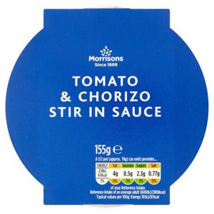 Morrisons Tomato & Chorizo Stir In Sauce