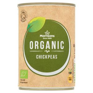 Morrisons Organic Chick Peas In Water (400g)