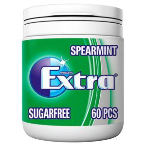 Extra Spearmint Chewing Gum Sugar Free Bottle 60 Pieces