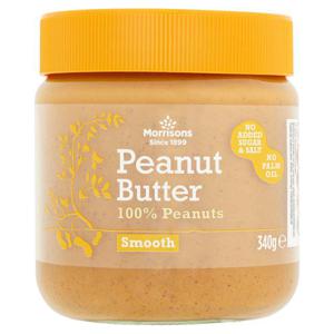 Morrisons 100% Smooth Peanut Butter