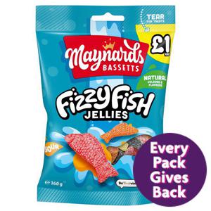 Maynards Fizzy Fish Jellies