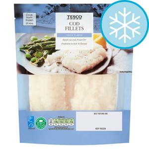 Tesco Cod Fillets 360g