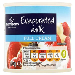 Morrisons Evaporated Milk