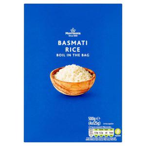 Morrisons Basmati Boil In The Bag Rice