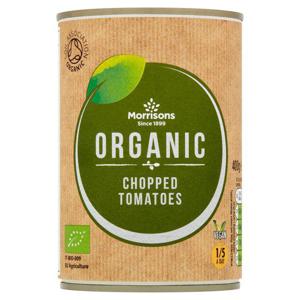 Morrisons Organic Chopped Tomatoes