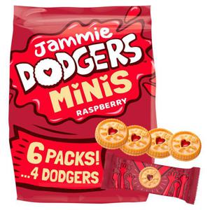 Jammie Dodgers Minis 6 Snack Packs