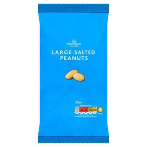 Morrisons Large Salted Peanuts