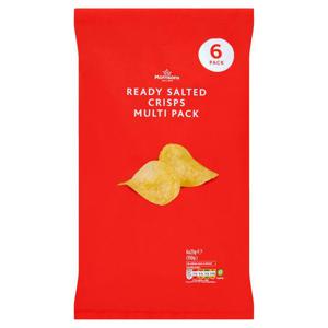 Morrisons Ready Salted Flavour Crisps Multipack