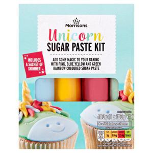 Morrisons Unicorn & Rainbow Icing Kit