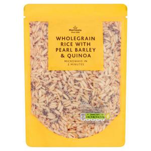 Morrisons Microwave Pearl Wheat Quinoa & Wholegrain Rice