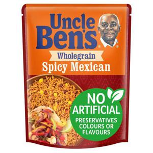 Uncle Ben's Wholegrain Spicy Mexican Microwave Rice